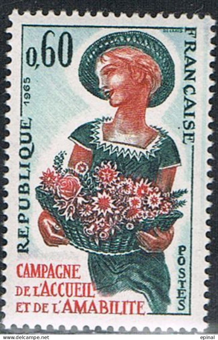 FRANCE : N° 1449 ** (Campagne De L'accueil) - PRIX FIXE - - Unused Stamps