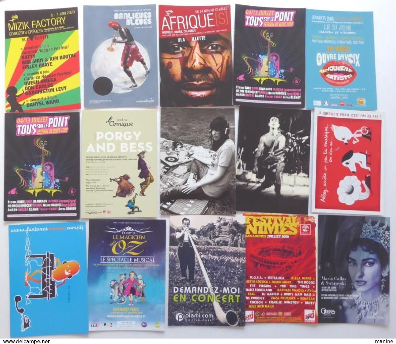 140 "Culture spectacles "Cartes publicitaires; Conte, Cirque, Expo, Festival, Musique, Theatre et cinèma