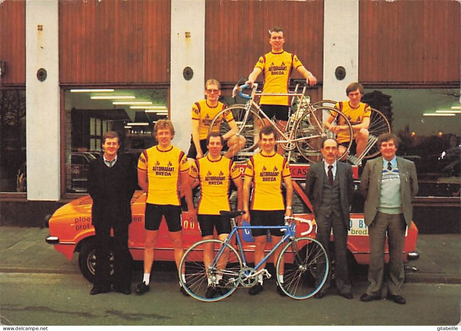 Vélo Coureur Cycliste Néerlandais Team AUTOBRABANT BREDA  1982-  Cycling - Cyclisme - Ciclismo - Wielrennen  - Radsport