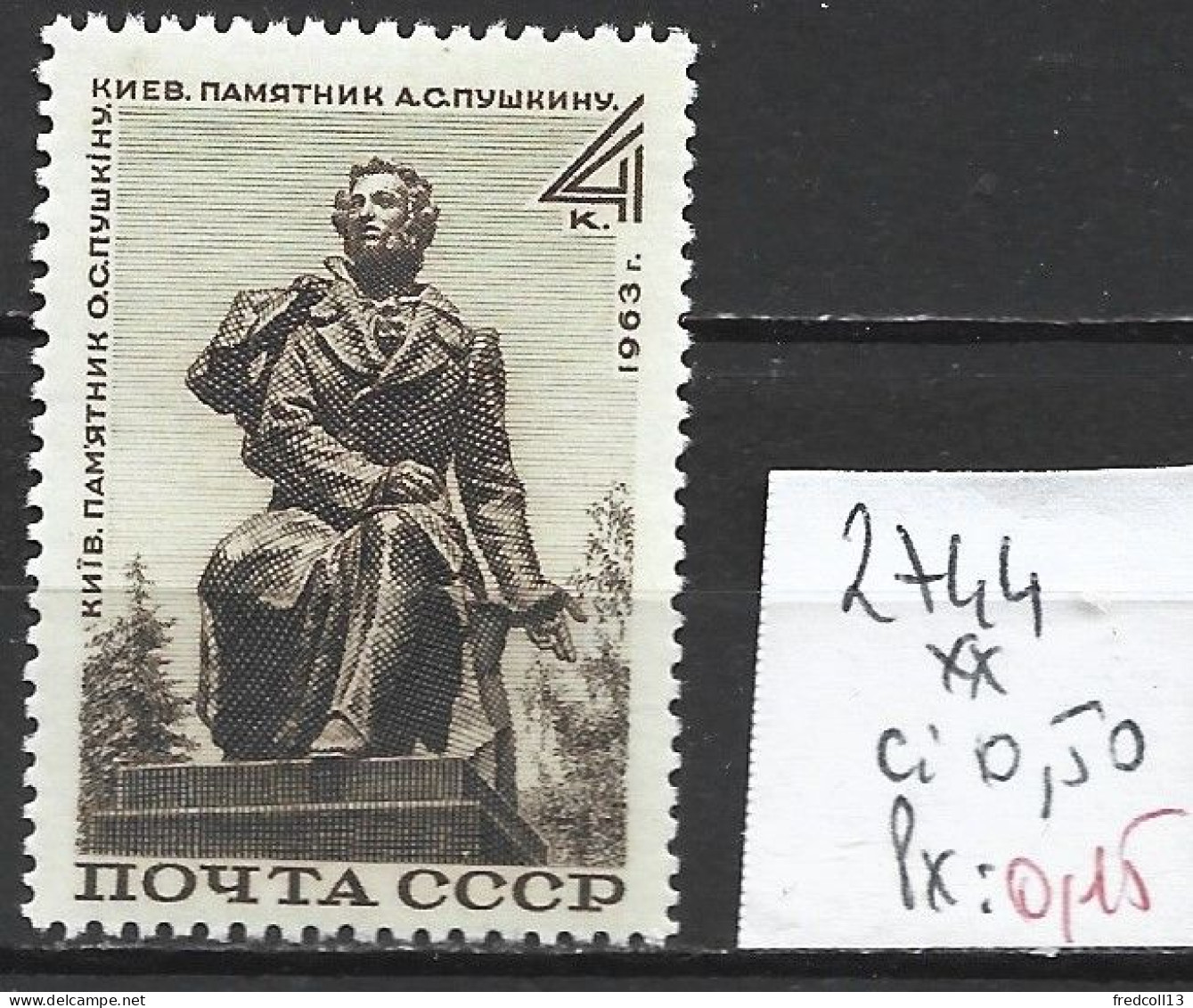 RUSSIE 2744 ** Côte 0.50 € - Unused Stamps