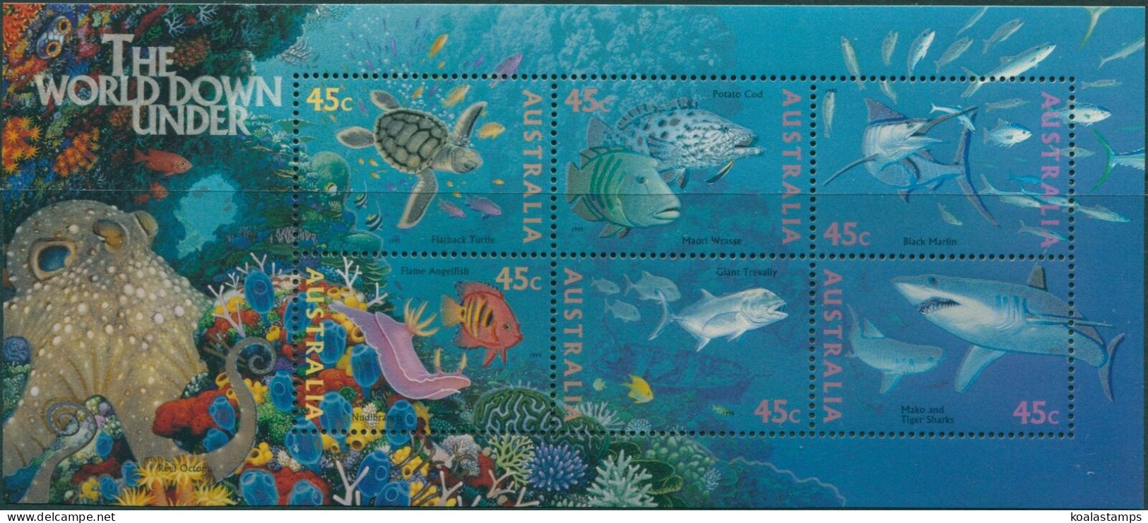 Australia 1995 SG1562 Marine Life MS MNH - Altri & Non Classificati