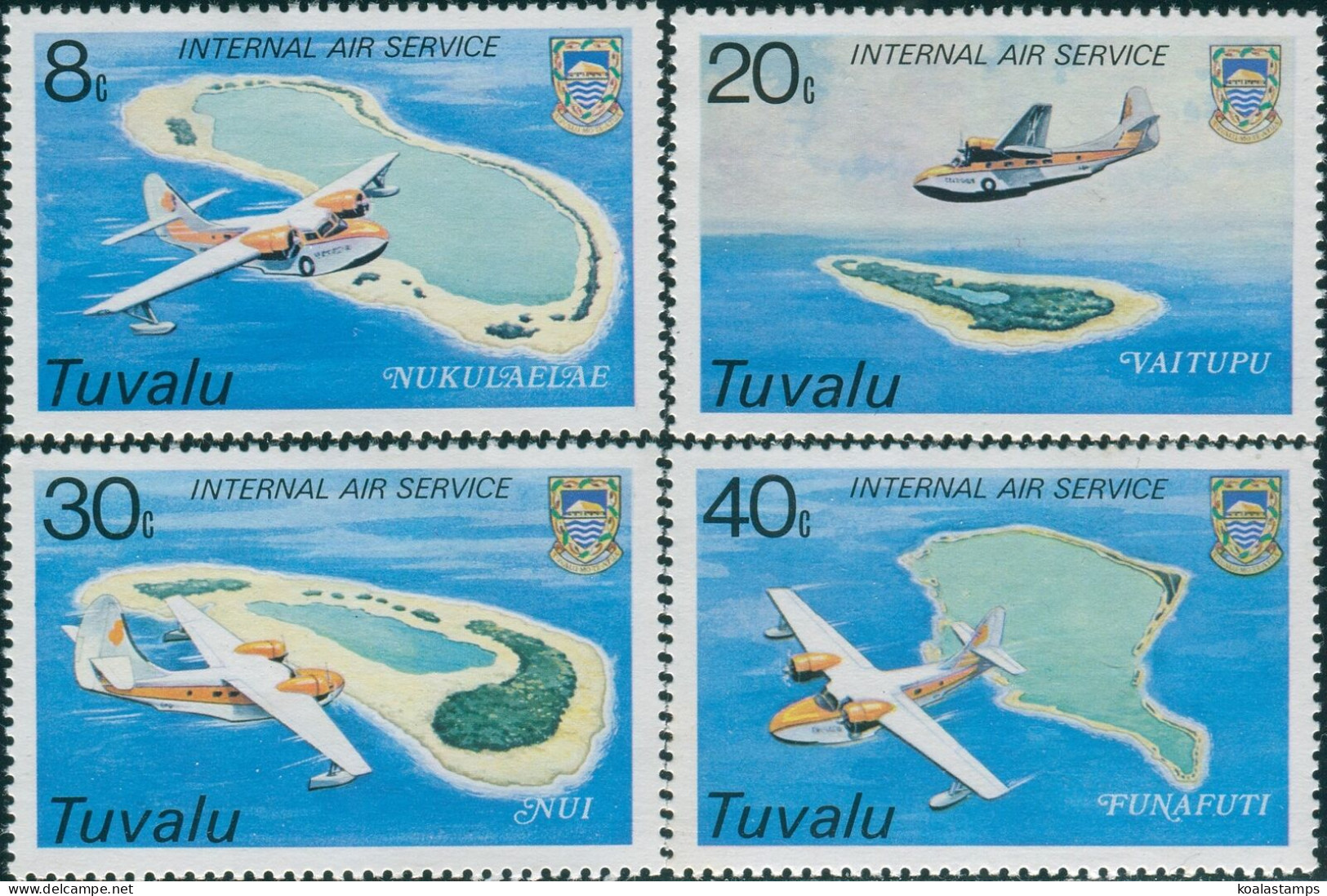 Tuvalu 1979 SG127-130 Internal Air Service Set MNH - Tuvalu (fr. Elliceinseln)