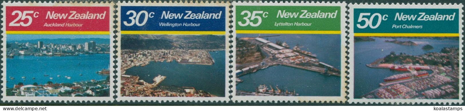 New Zealand 1980 SG1221-1224 Large Harbours Set MNH - Otros & Sin Clasificación