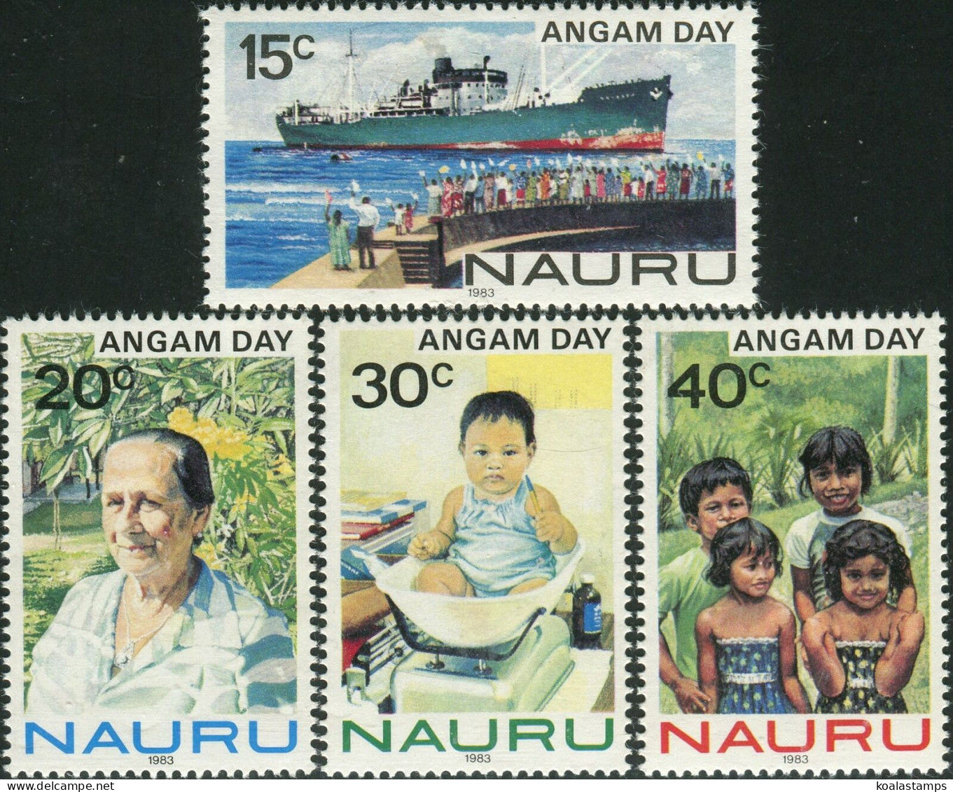 Nauru 1983 SG288-291 Angam Day Set MNH - Nauru