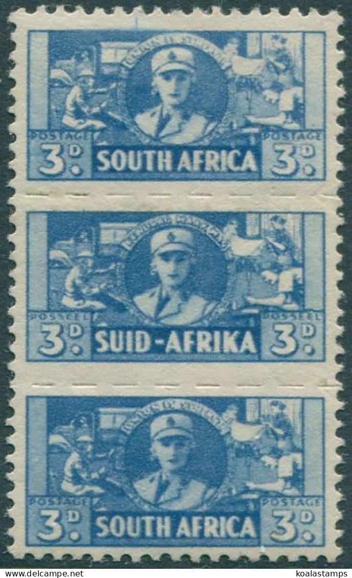 South Africa 1900 SG91 3d Blue Womens Auxiliary Services Bilinguals MLH - Autres & Non Classés