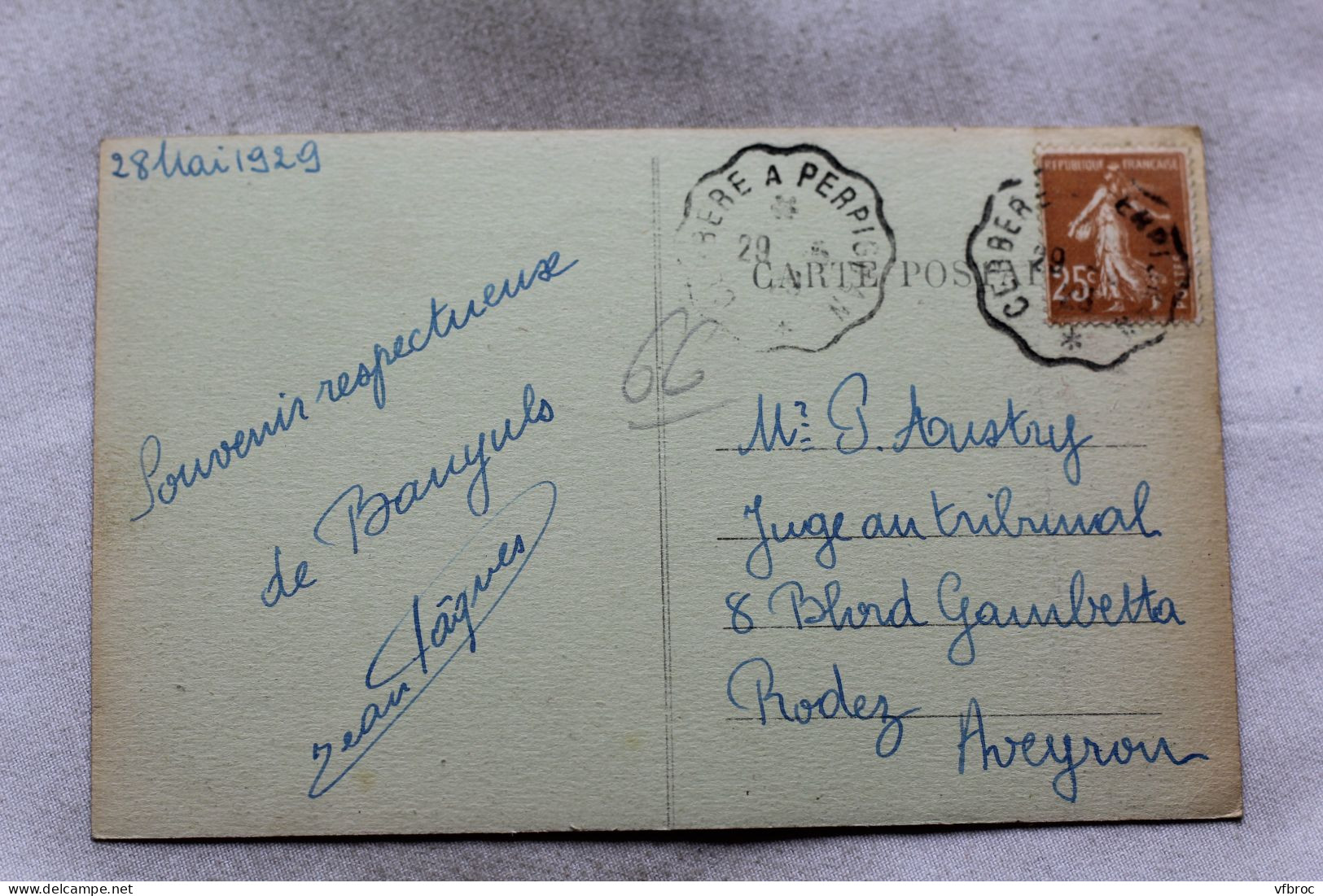 N546, Cpa 1929, Banyuls Sur Mer, Les Rochers Et Le Laboratoire, Pyrénées Orientales 66 - Banyuls Sur Mer