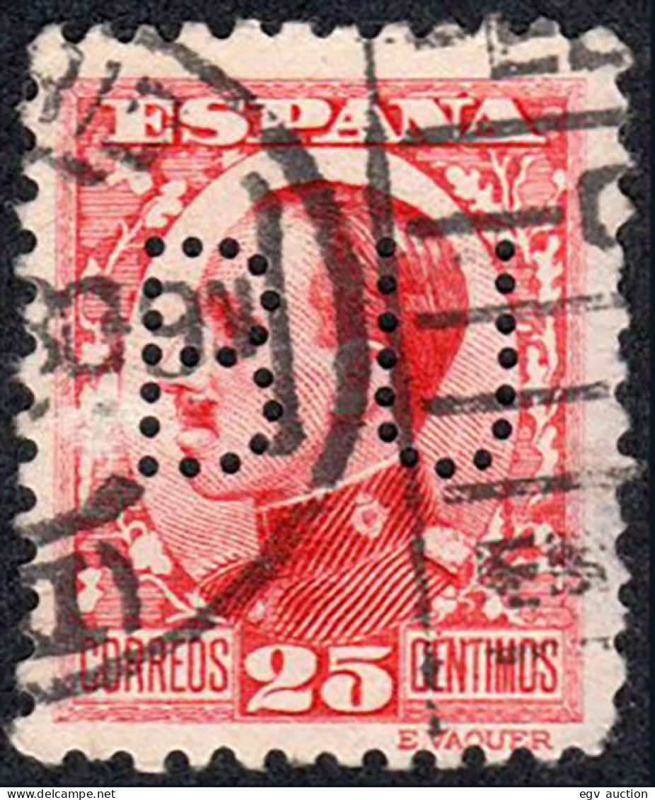 Madrid - Perforado - Edi O 495 - "BU" (Banco) - Usati