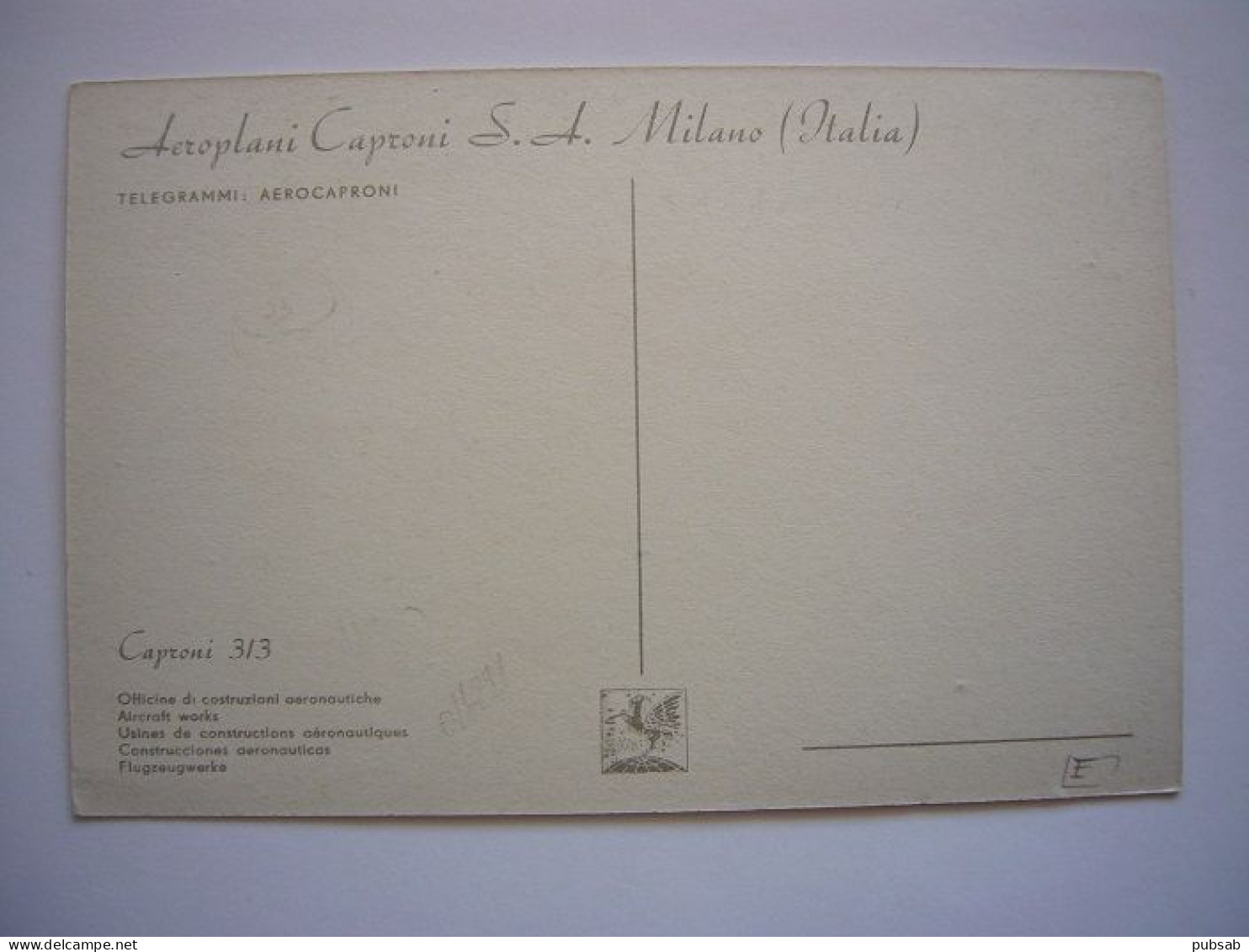 Avion / Airplane / AEROPLANI CAPRONI SA / Caproni Ca.308 / Airline Issue - 1919-1938: Interbellum