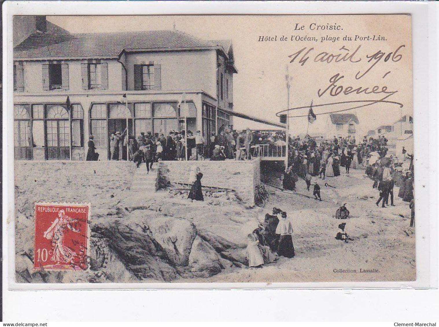 LE CROISIC: Hôtel De L'océan, Plage Du Port-lin - Très Bon état - Le Croisic