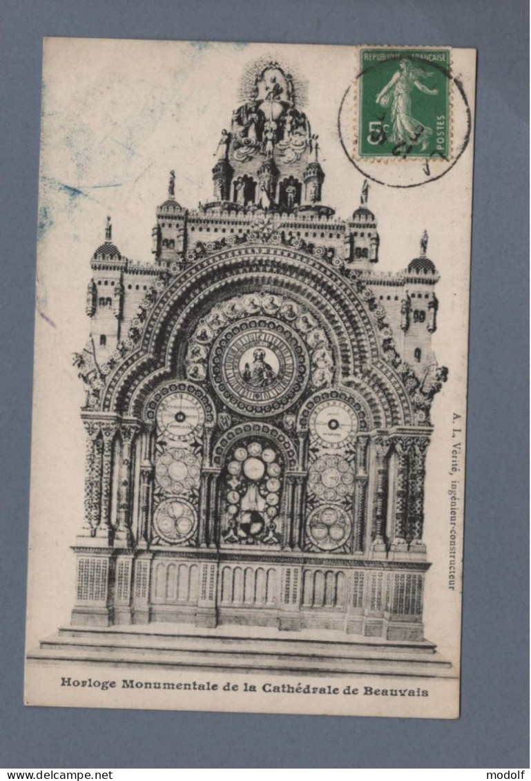 CPA - 60 - Horloge Monumentale De La Cathédrale De Beauvais - Circulée - Beauvais