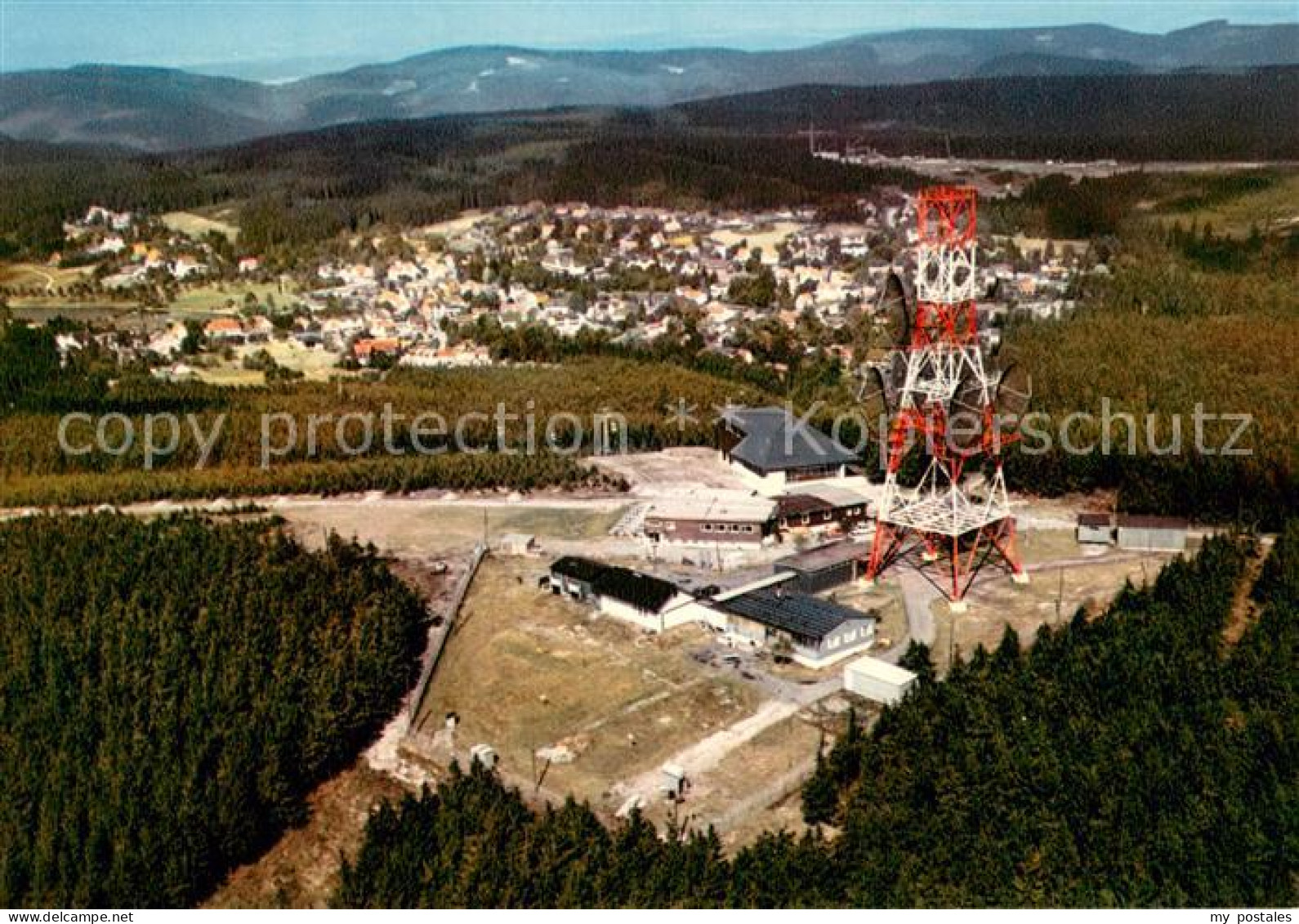 73724575 Hahnenklee-Bockswiese Harz Bocksberg Fliegeraufnahme Hahnenklee-Bockswi - Goslar