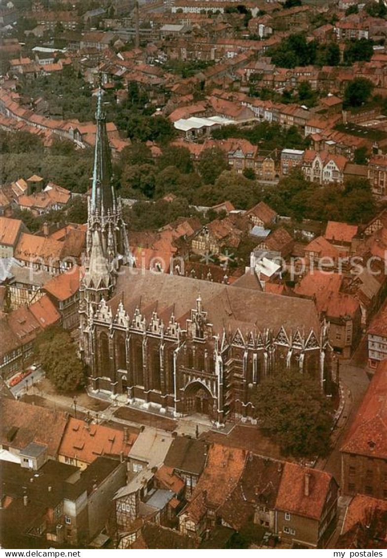 73724570 Muehlhausen  Thueringen Pfarrkirche St Marien Fliegeraufnahme  - Muehlhausen