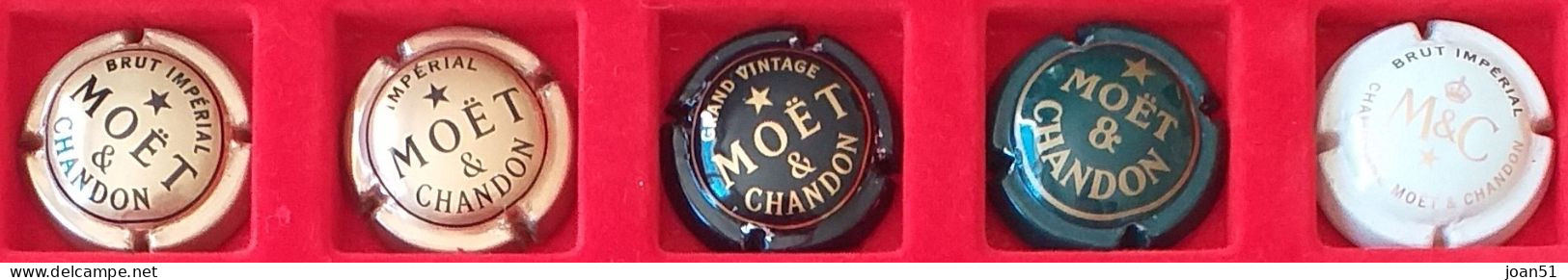 (3) 5 Capsules Moet Et Chandon - Moet Et Chandon