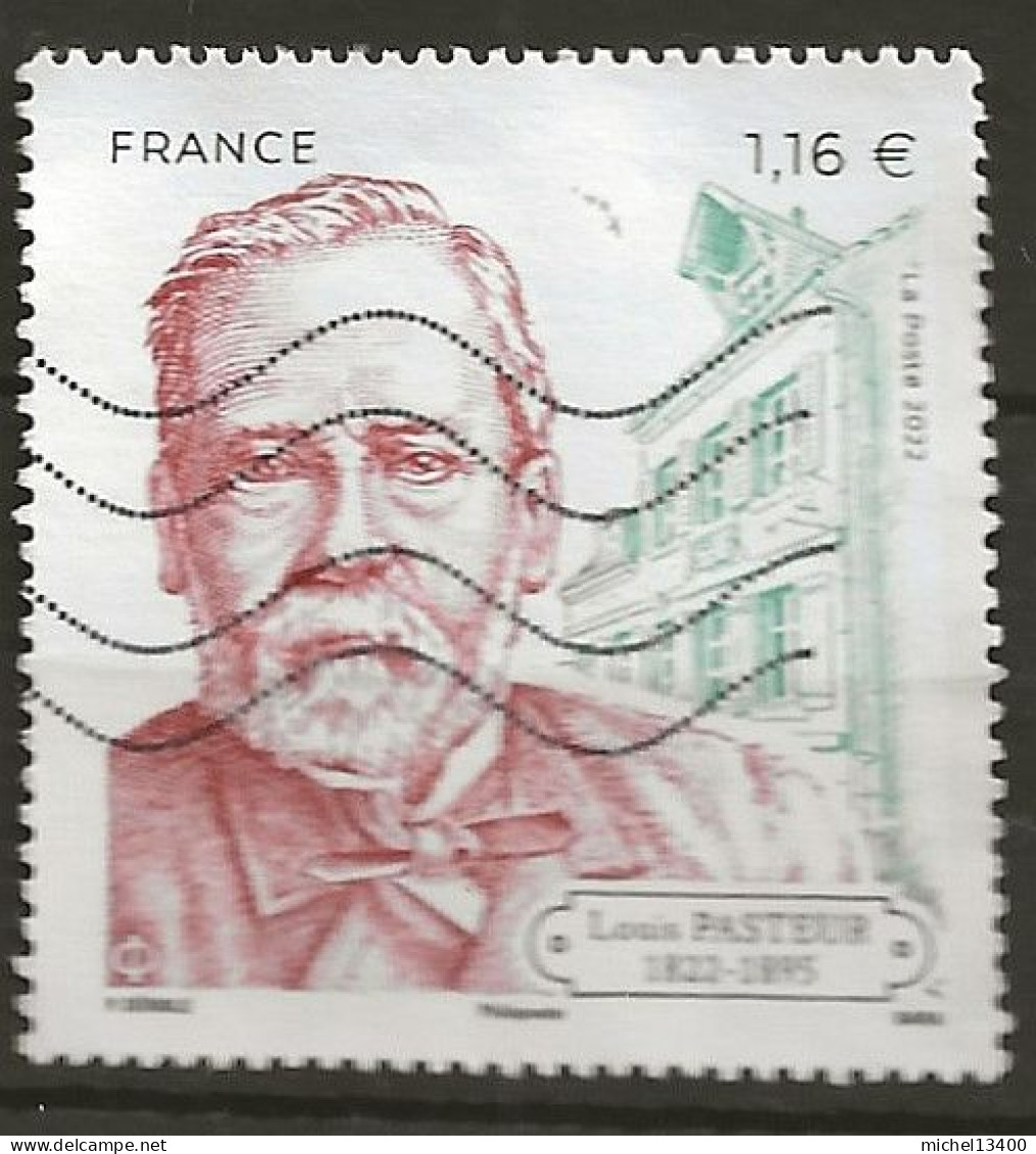 Année 2022 N° 5554 Louis Pasteur Réf 2 - Used Stamps