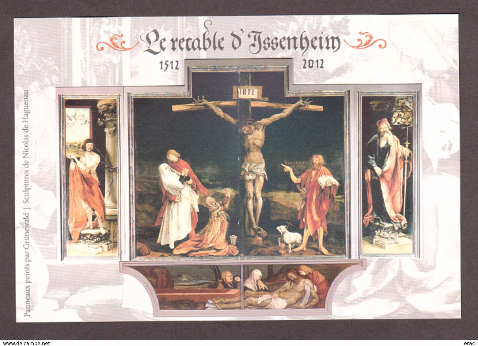 France - 2012 - Feuillet F4675 - Neuf ** - 500 Ans Retable D'Issenheim - Unused Stamps