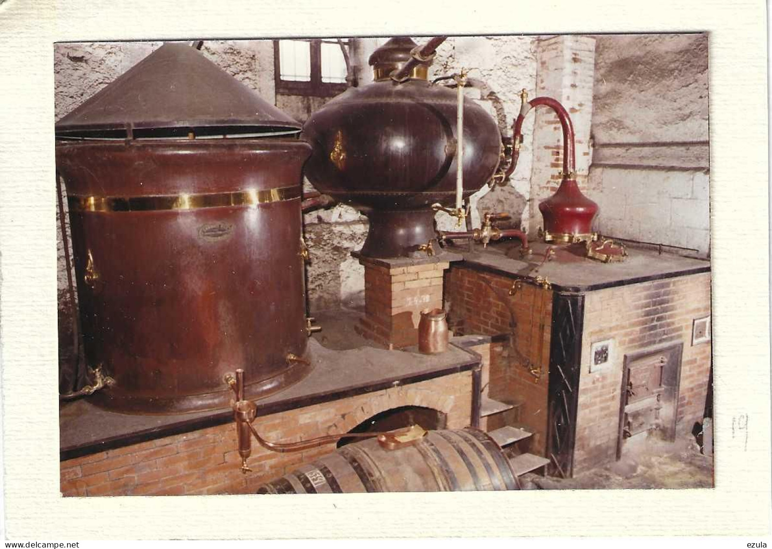 Carte Bouilleur De Crus L' Alambic Distillateur. - Ambachten