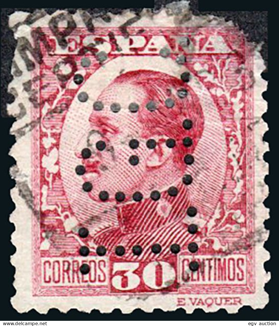 Madrid - Perforado - Edi O 496 (sello Defecto) - "I.G.C." (Instituto Geográfico Y Catastral) - Used Stamps