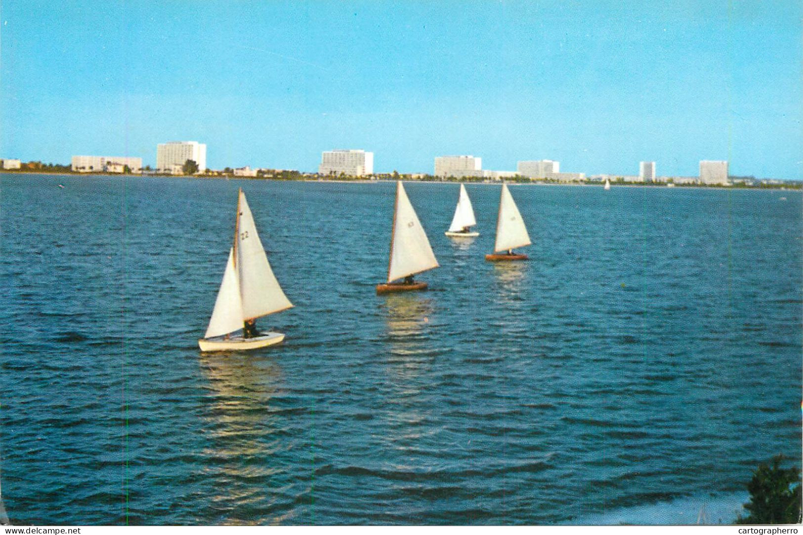 Navigation Sailing Vessels & Boats Themed Postcard Romania Mamaia Siut-Ghiol Wind Sail - Sailing Vessels