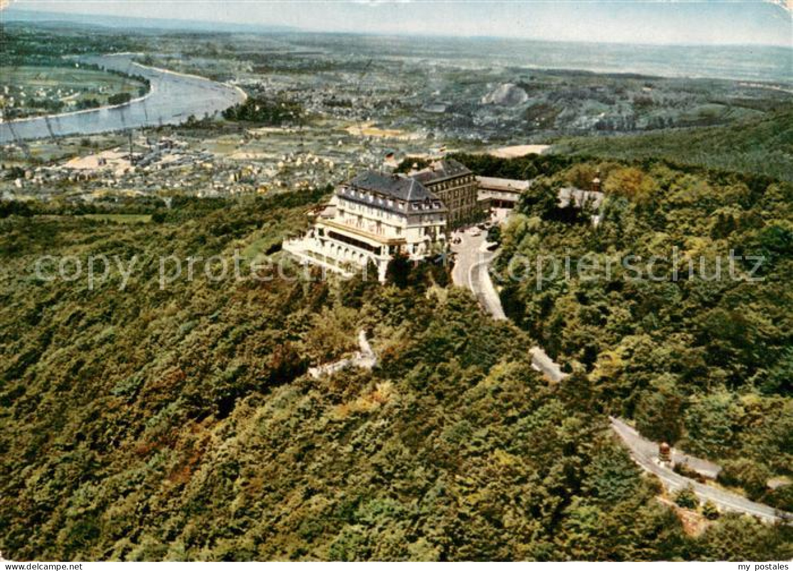 73724481 Koenigswinter Hotel Petersberg Fliegeraufnahme Koenigswinter - Königswinter