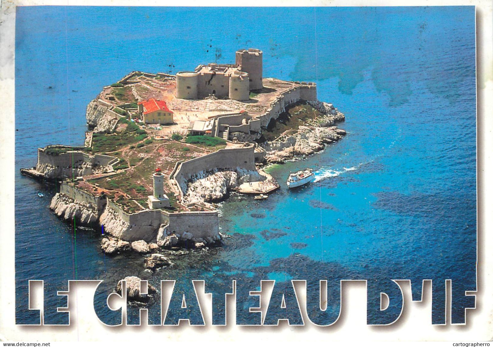 Navigation Sailing Vessels & Boats Themed Postcard Chateau D' If - Sailing Vessels