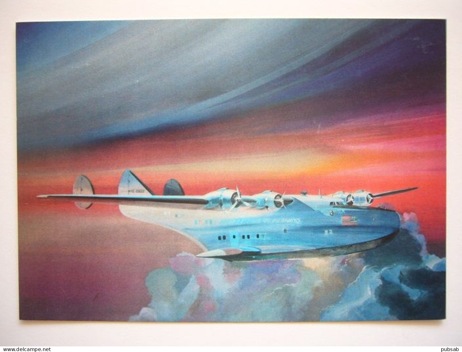 Avion / Airplane / PAN AM - PAN AMERICAN AIRWAYS / Seaplane Boeing 314 / Dan Reid - 1939-1945: 2a Guerra