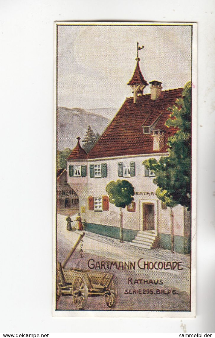 Gartmann  Schwäbisches Dorf   Rathaus  Serie 295 #6 Von 1909 - Andere & Zonder Classificatie