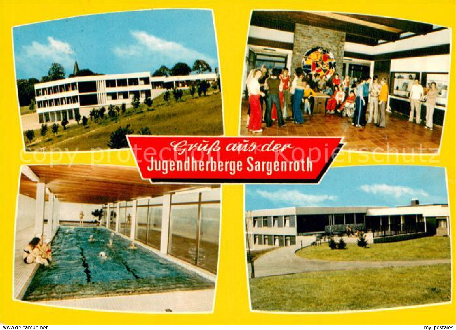 73724415 Sargenroth Jugendherberge Hallenbad Gastraum Sargenroth - Sonstige & Ohne Zuordnung