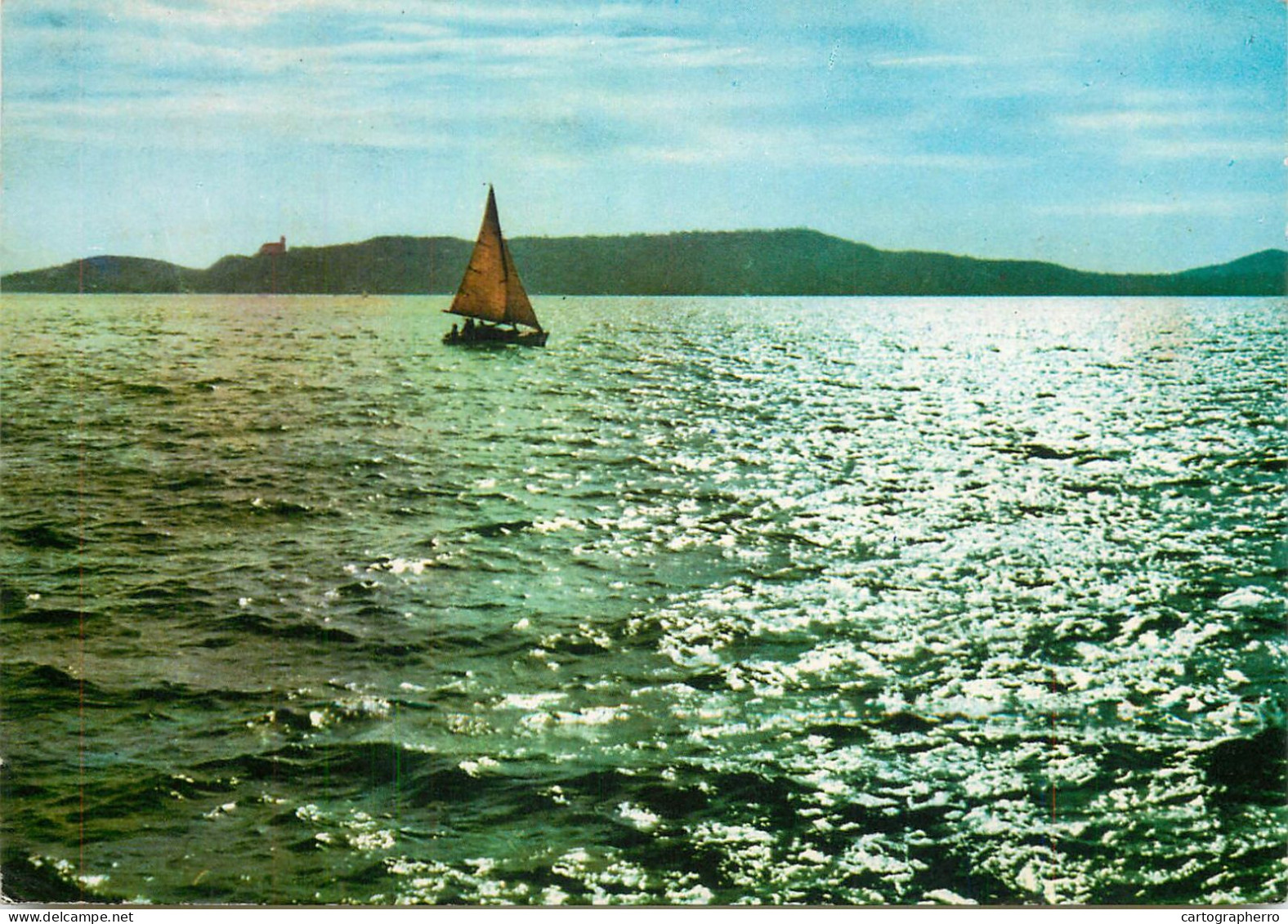 Navigation Sailing Vessels & Boats Themed Postcard Lake Balaton - Sailing Vessels