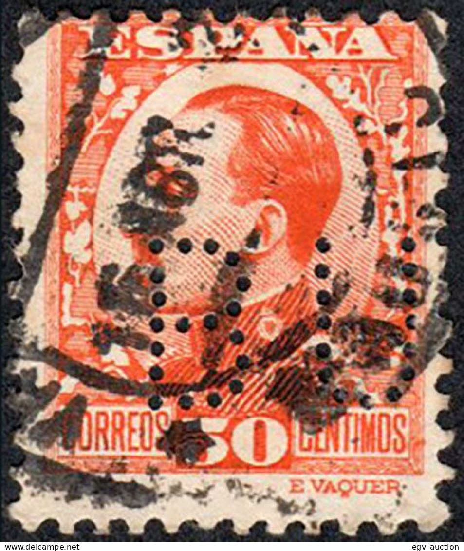 Madrid - Perforado - Edi O 498 - "BU" (Banco) - Used Stamps