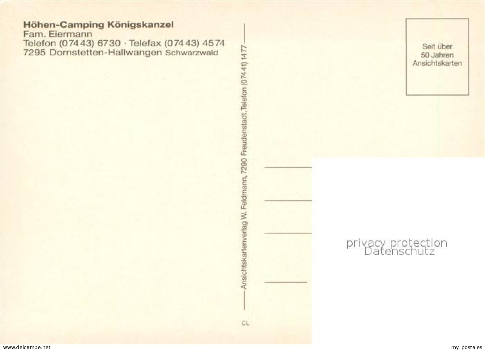 73724395 Hallwangen Campingplatz Koenigskanzel Schwimmbad Panorama Dornstetten N - Other & Unclassified