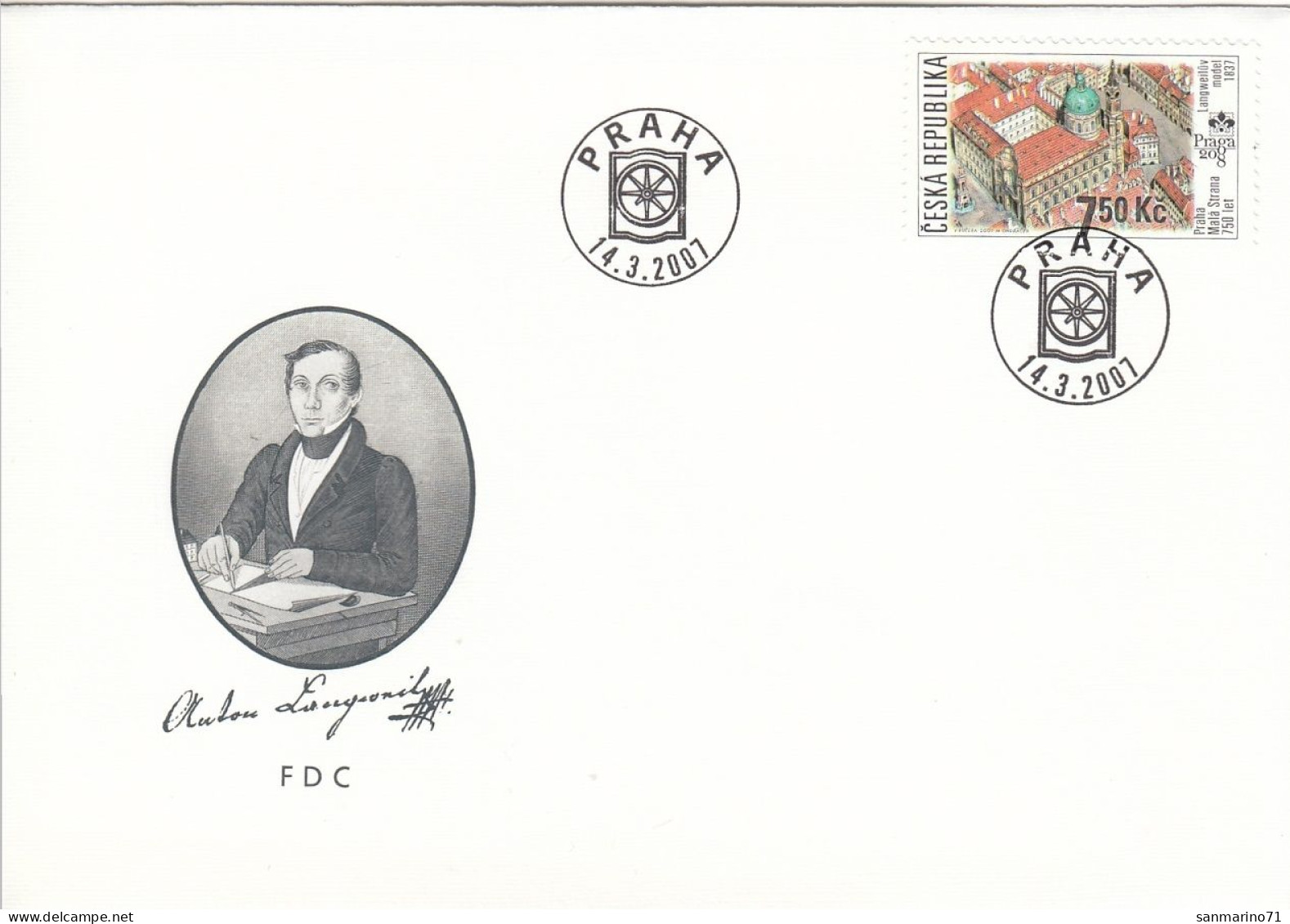 FDC CZECH REPUBLIC 507 - Ohne Zuordnung