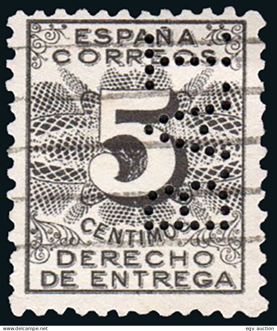 Madrid - Perforado - Edi O 592 - "B.A.T." (Banco) - Usati