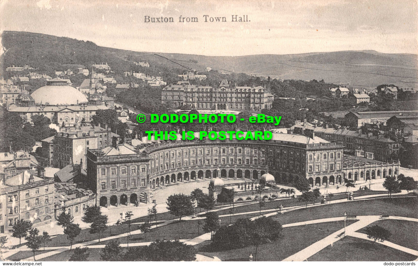 R550009 Buxton From Town Hall. S 3223. Aldwych Series. WHS. 1912 - World