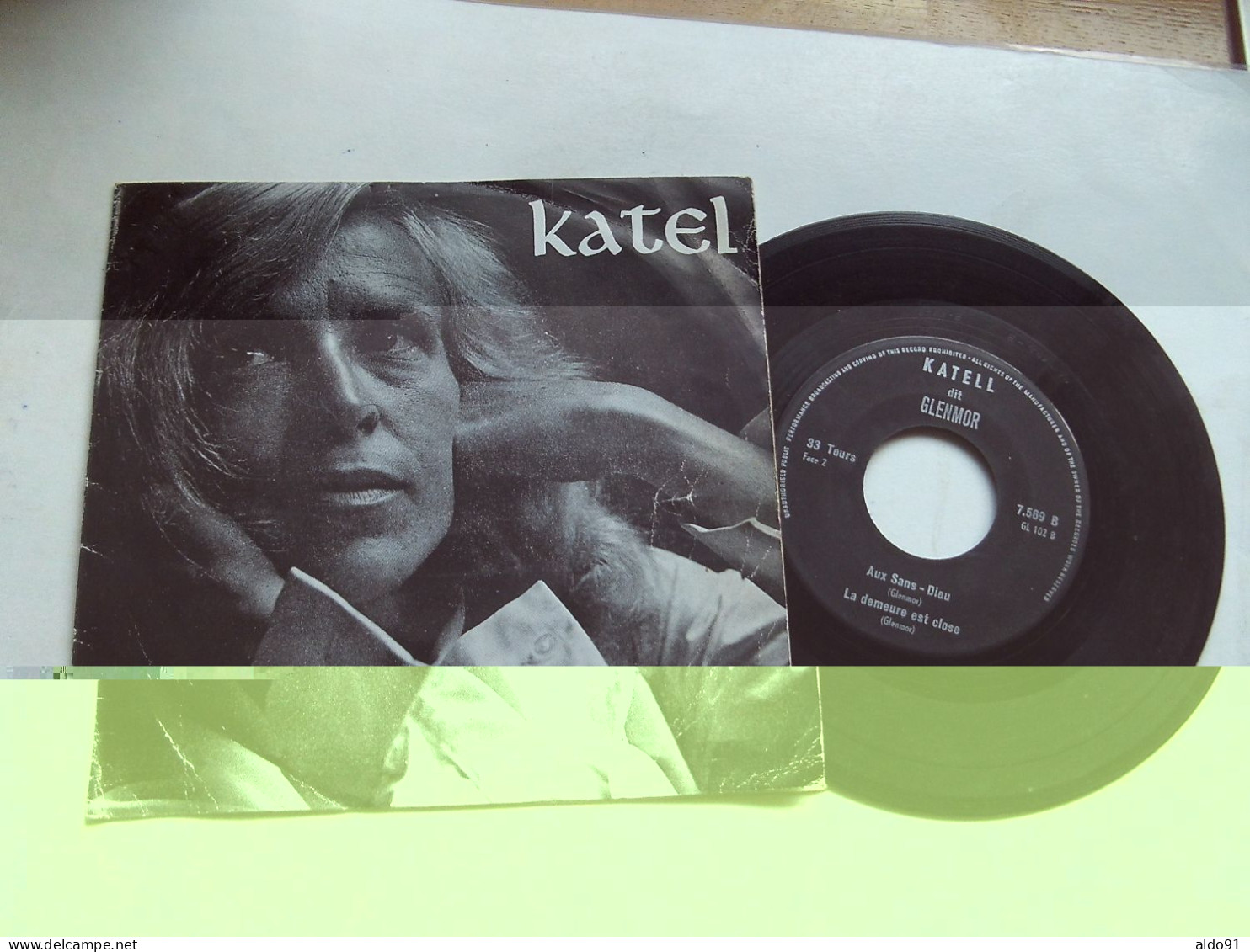 (France - Bretagne - Poésie) - Disque 33 Tours - 17 Cm  " KATEL Dit GLENMOR .... "..........voir Scans - Formatos Especiales