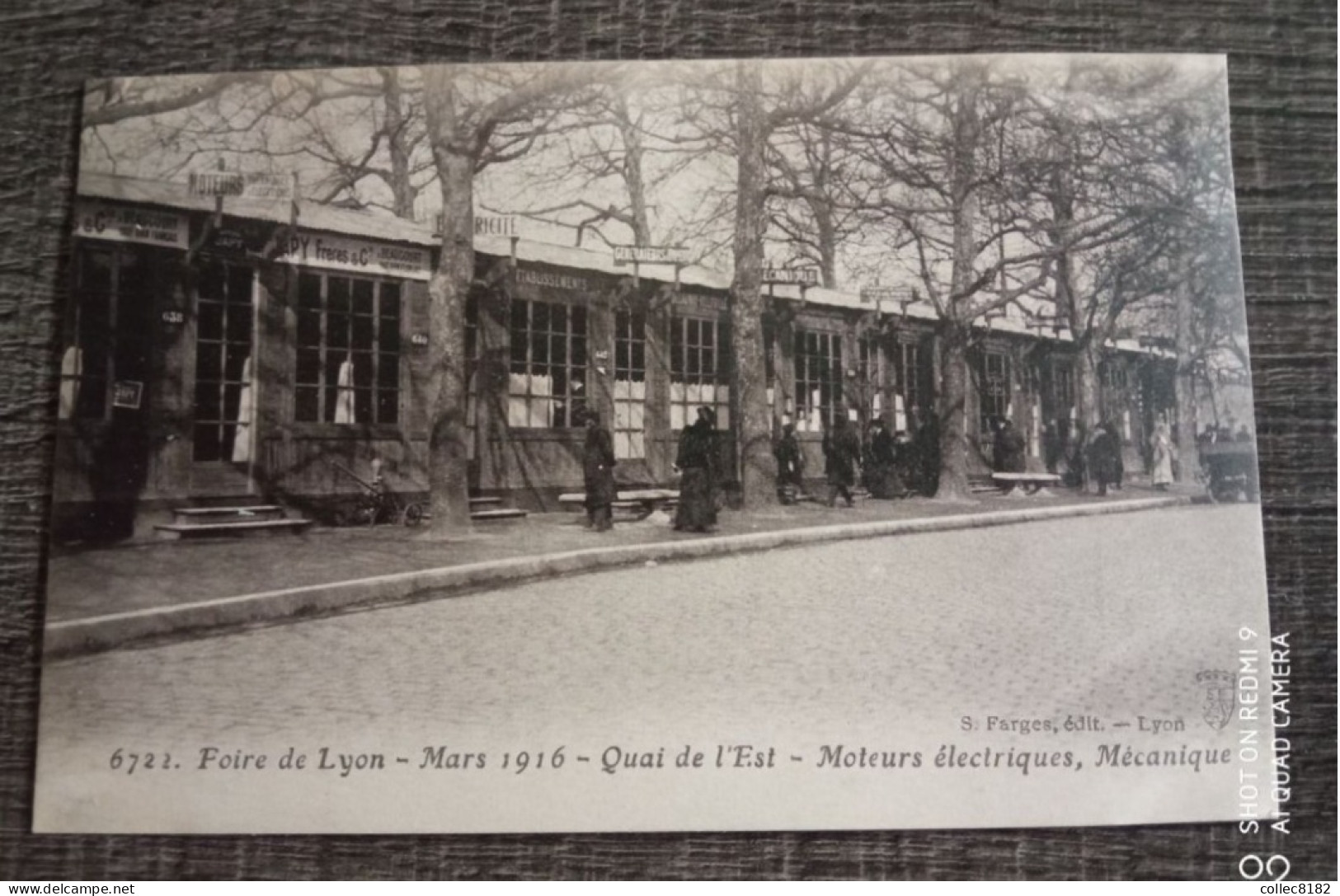 FOIRE DE LYON 1916 Quai De L'Est MOTEURS ELECTRIQUES  - Port Offert France - Sonstige & Ohne Zuordnung