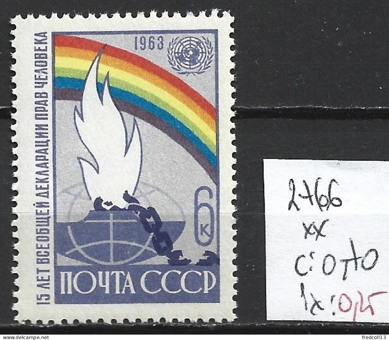 RUSSIE 2766 ** Côte 0.70 € - Unused Stamps