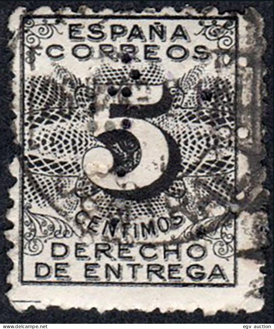 Madrid - Perforado - Edi O 592 - "B.E.R.P" (Banco) - Gebruikt