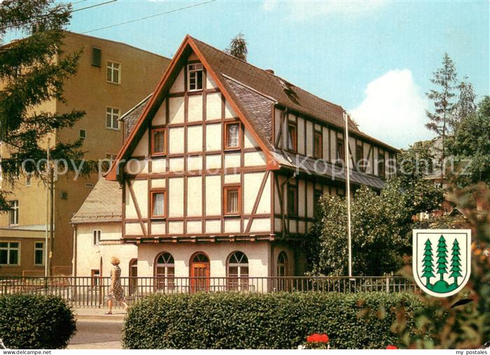 73724357 Thalheim Erzgebirge Gaststaette-Hotel Deutsches Eck Thalheim Erzgebirge - Autres & Non Classés