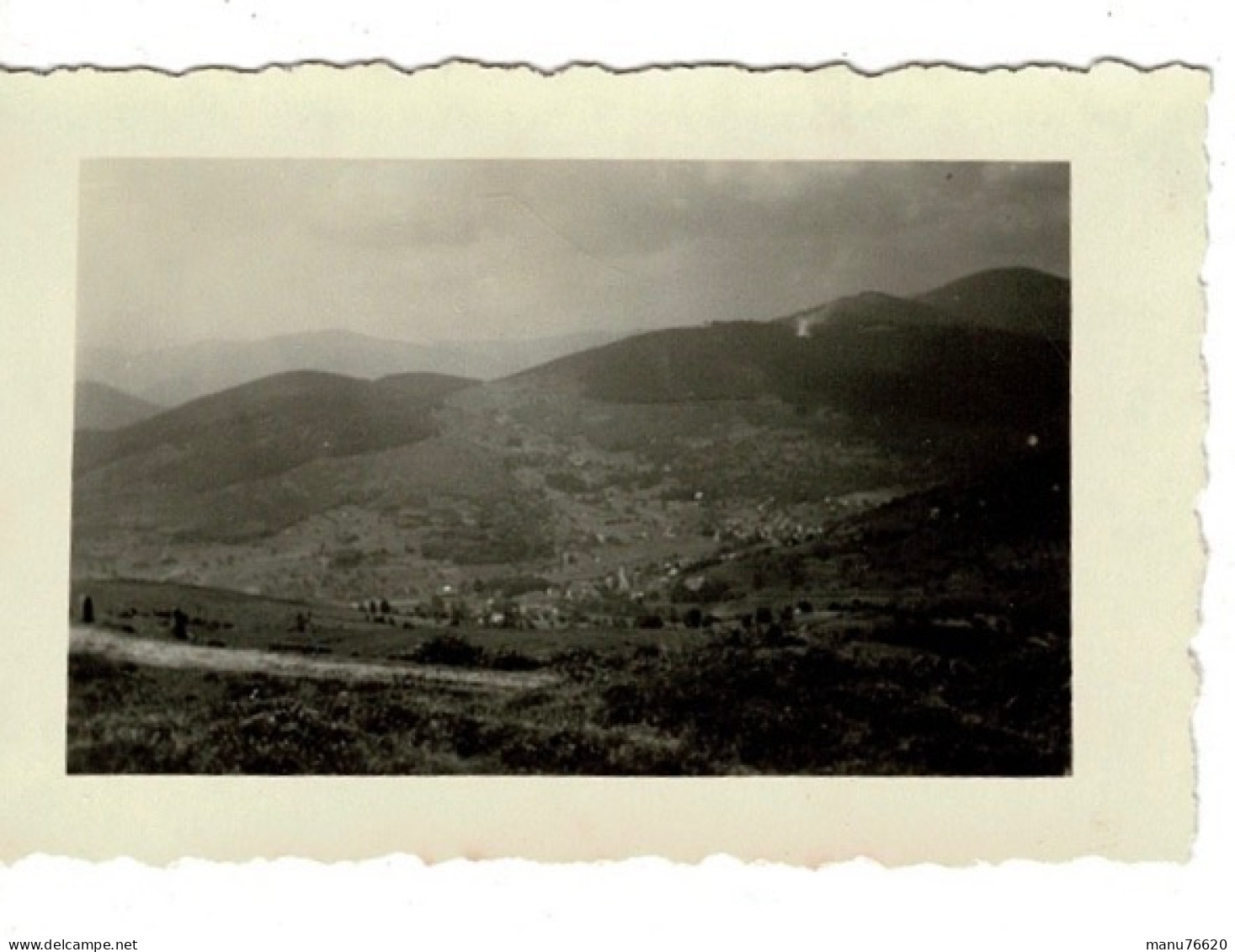 Ref 1 - Photo :  Hohrodberg , Descente Soultzerem Et Stosswhir ,  Alsace  - France . - Europe