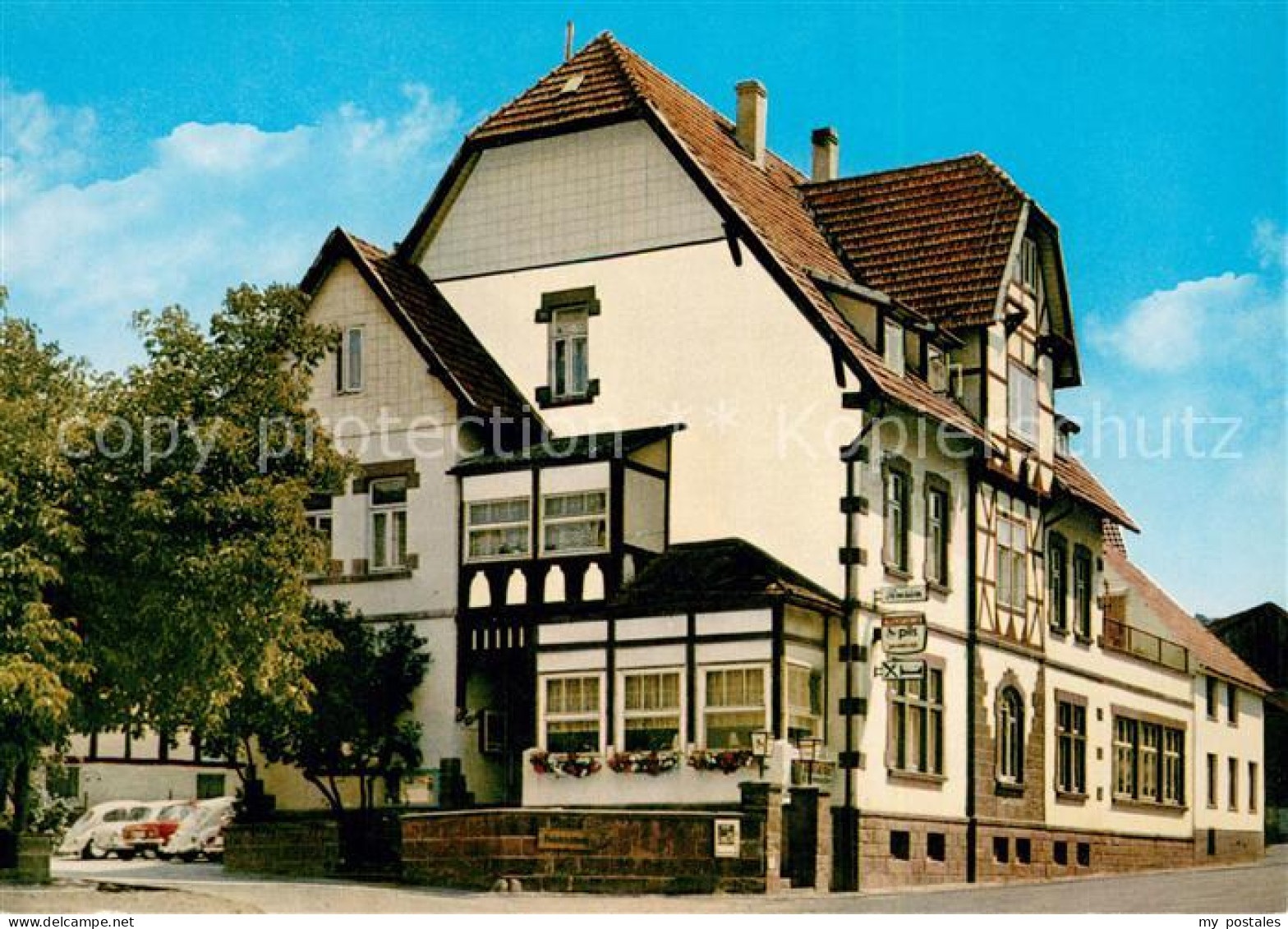 73724345 Bodenwerder Hotel-Pension Zum Weissen Ross Aussenansicht Bodenwerder - Bodenwerder