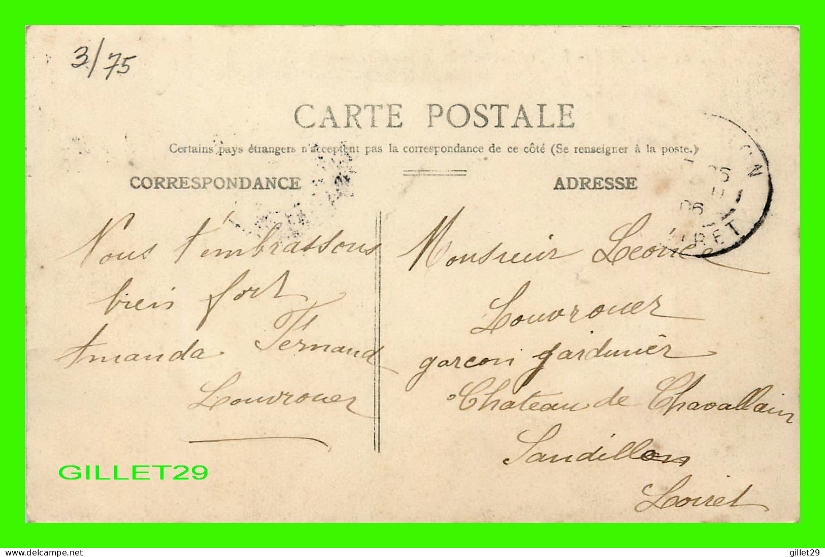 SHIP, BATEAUX - PARIS (75) LE PONTS-DES-ARTS, LE PONT-NEUF ET LA CITÉ - ANIMÉE DE BATEAUX - CIRCULÉE EN 1906 - - Other & Unclassified