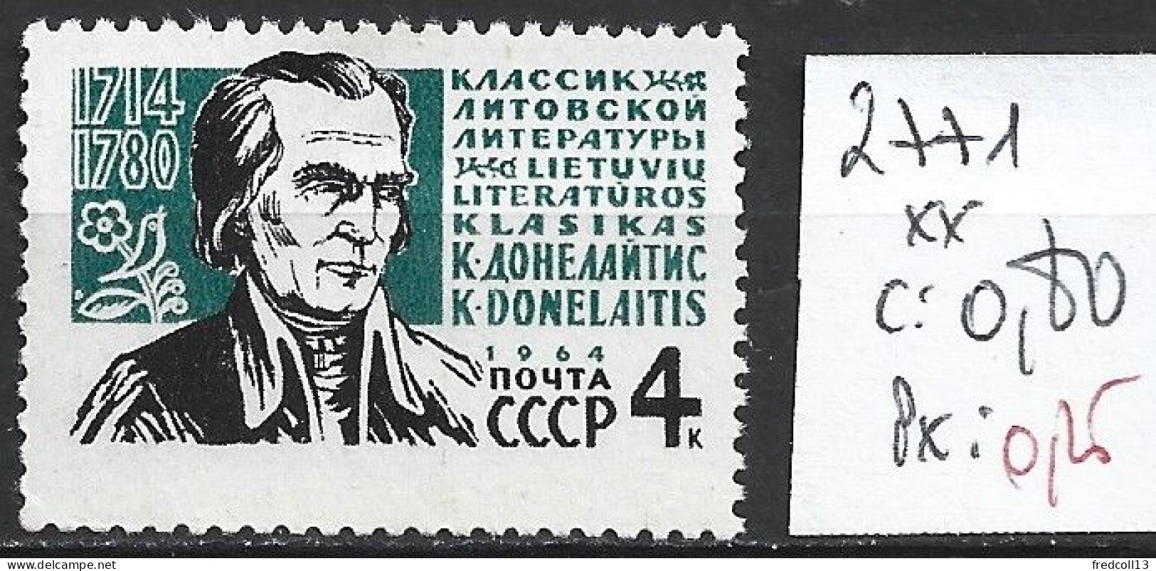 RUSSIE 2771 ** Côte 0.80 € - Unused Stamps