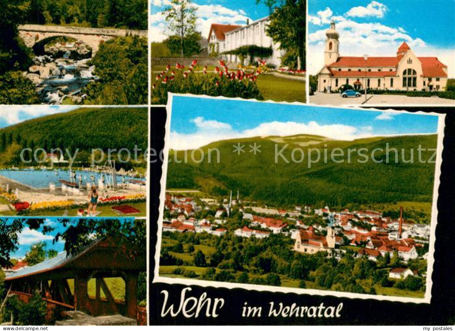 73724307 Wehr Baden Wehratal Freibad Bruecke Wehr Baden - Other & Unclassified