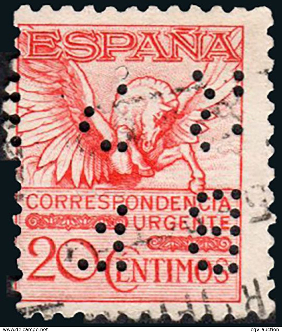 Madrid - Perforado - Edi O 592A - "BERP" (Banco) - Used Stamps