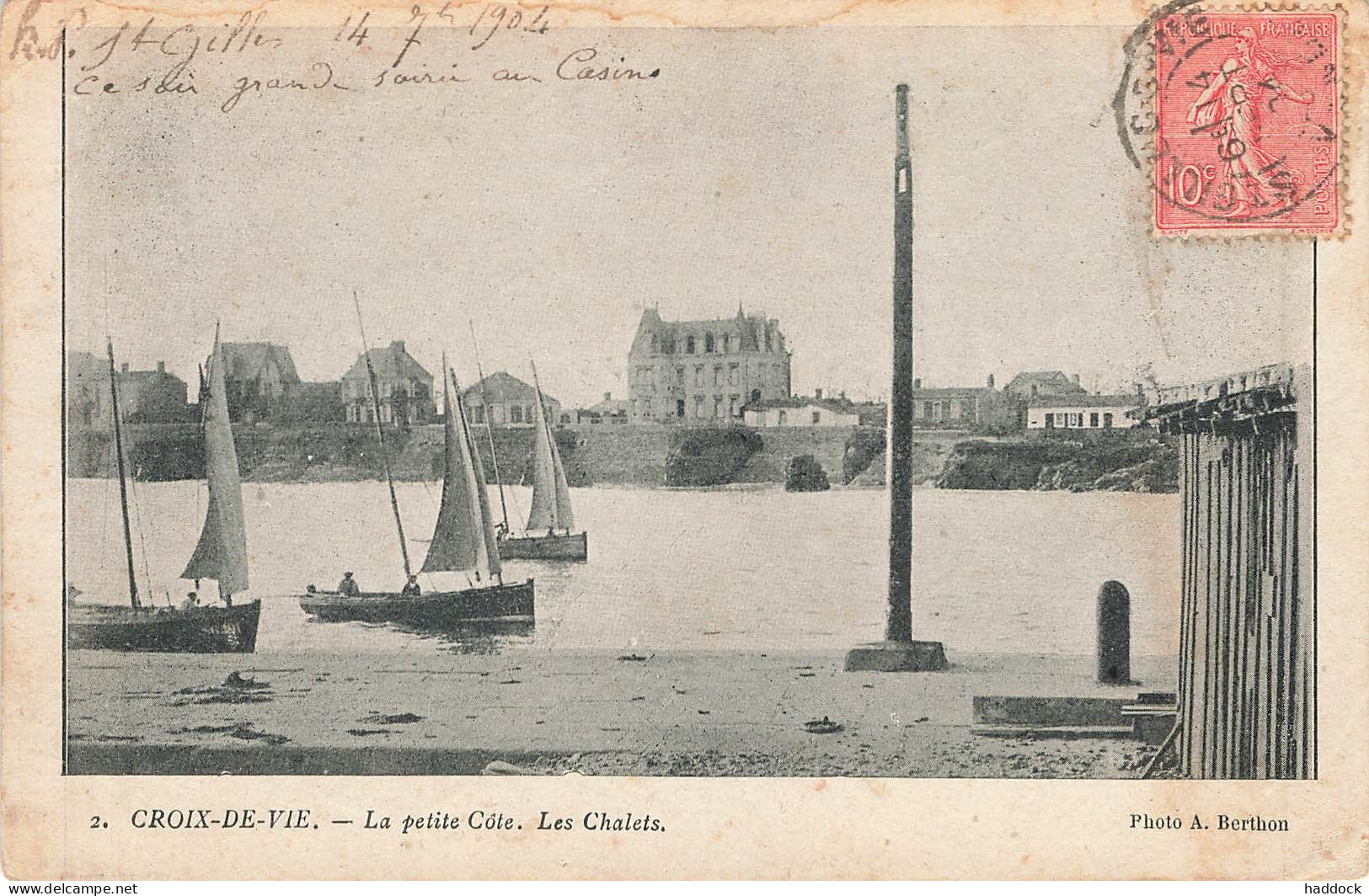 CROIX DE VIE : LA PETITE COTE - LES CHALETS - Saint Gilles Croix De Vie