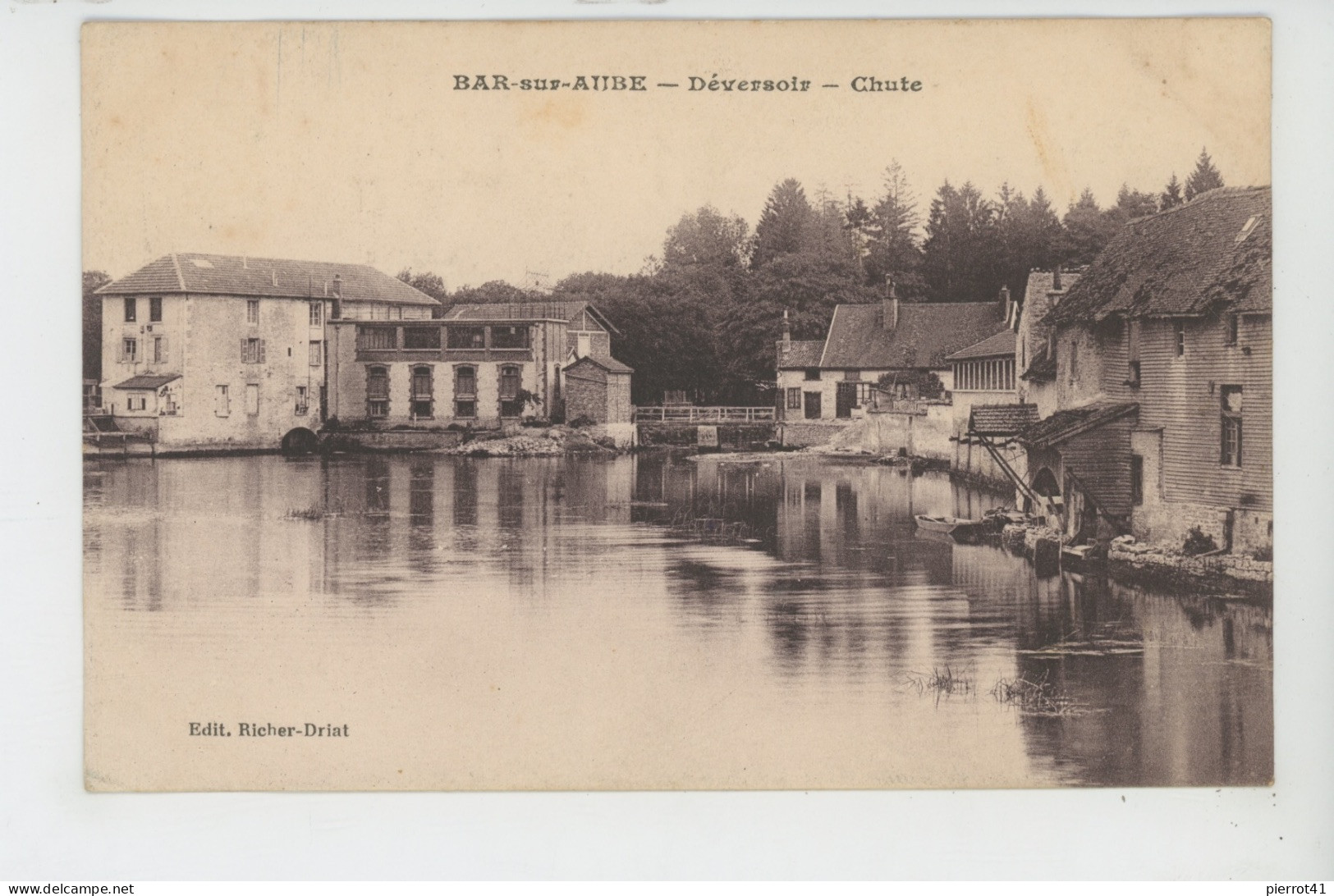 BAR SUR AUBE - Déversoir - Chute - Bar-sur-Aube