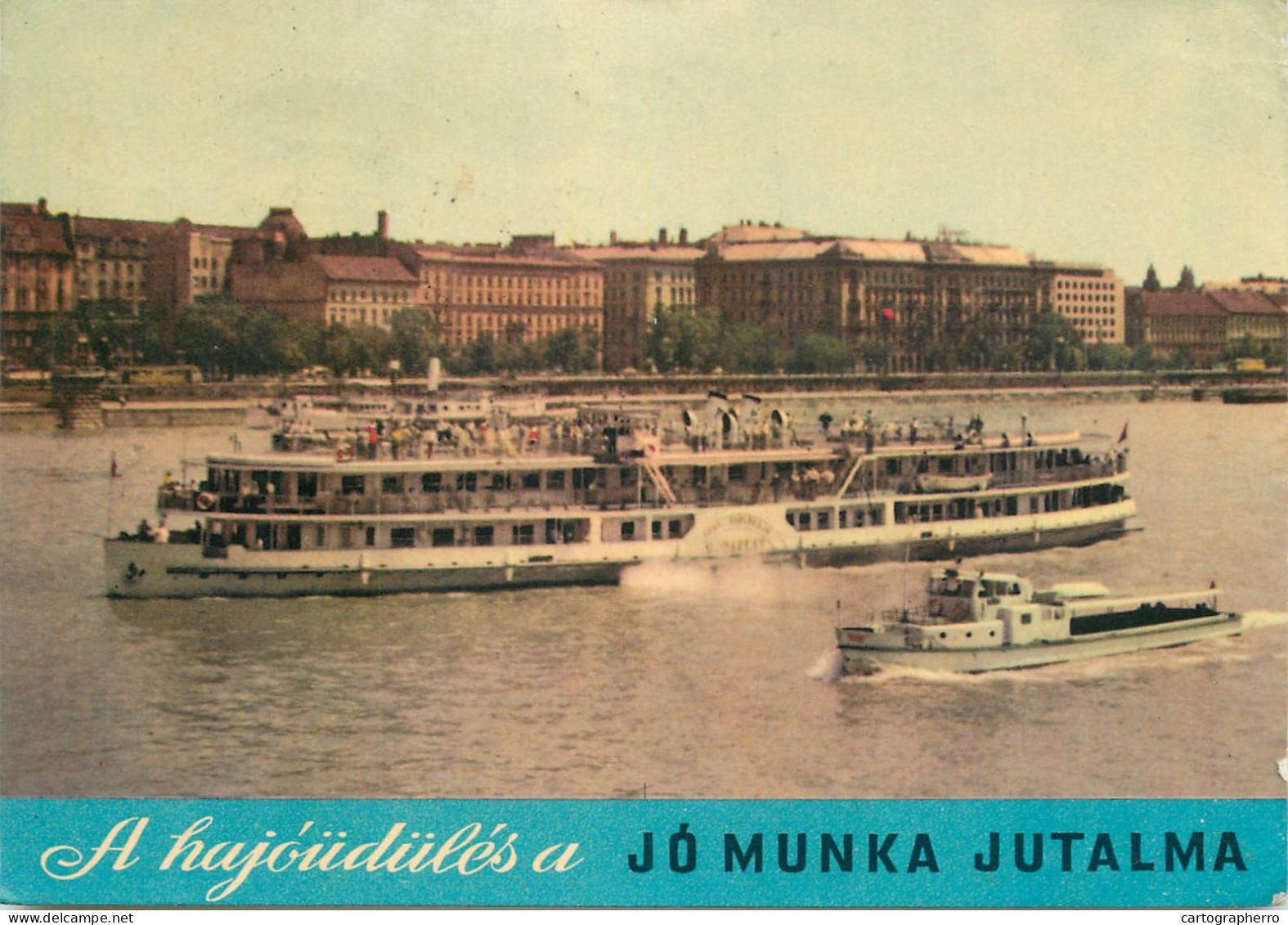 Navigation Sailing Vessels & Boats Themed Postcard Jomunka Jutalma Paddle Cruiser - Sailing Vessels