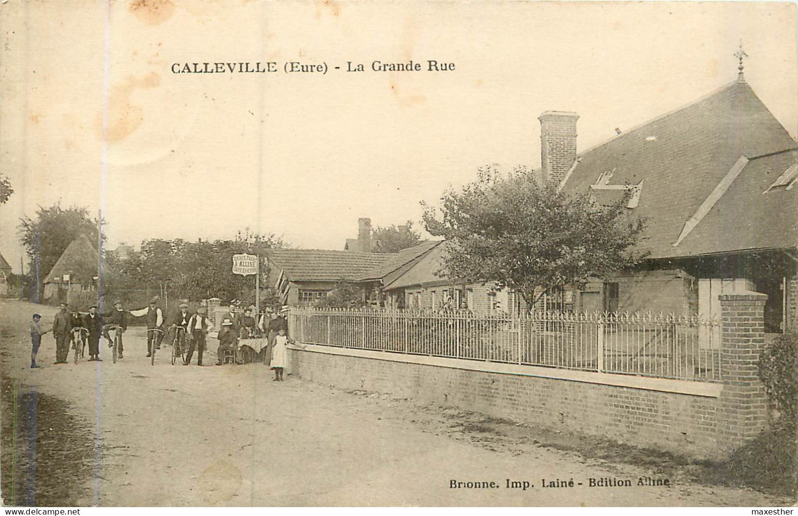 CALLEVILLE La Grande Rue - Sonstige & Ohne Zuordnung