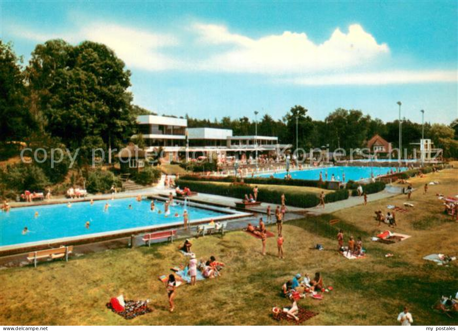 73724221 Soltau Boehmewald- Hallen- U. Freibad  Soltau - Soltau