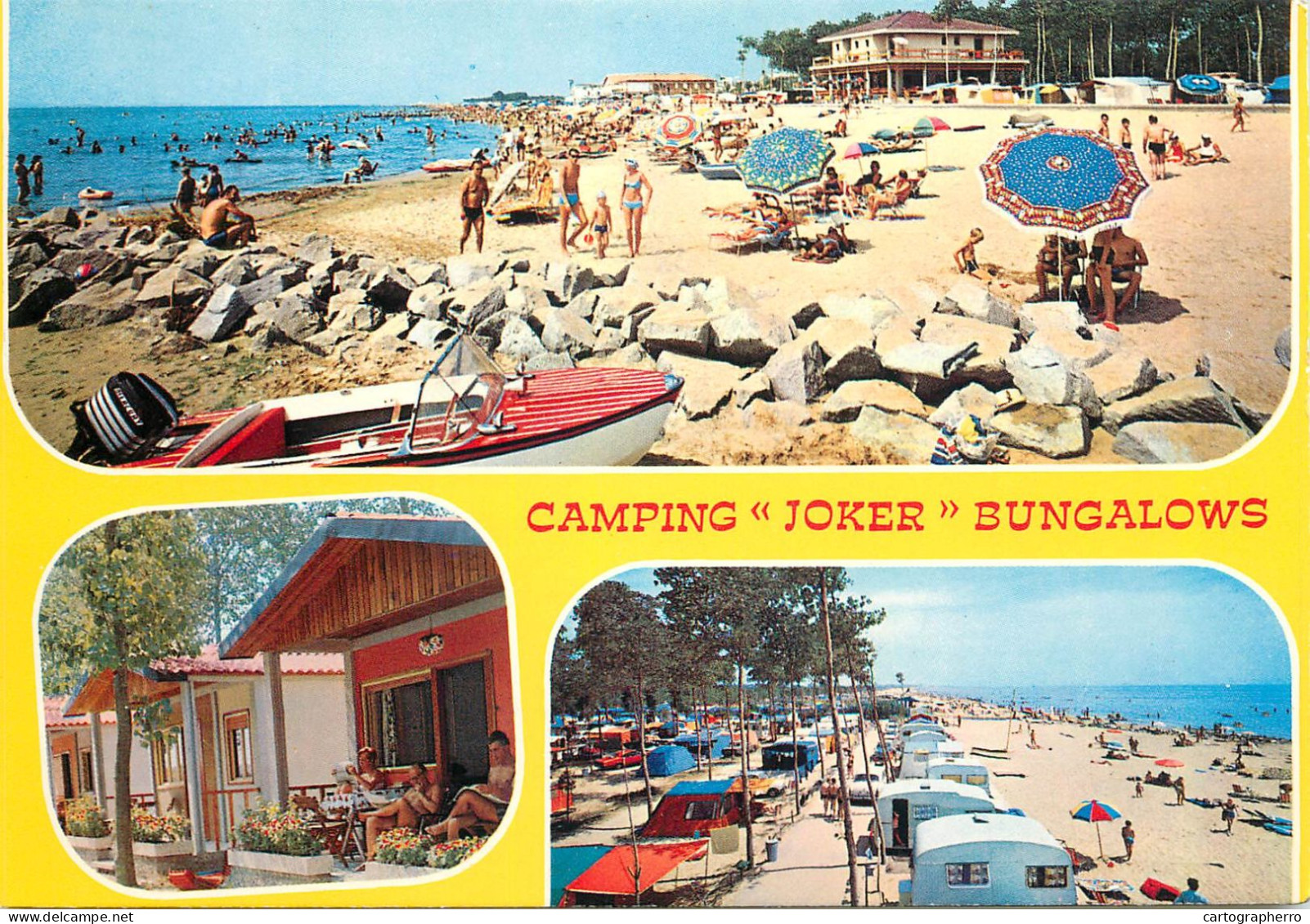 Navigation Sailing Vessels & Boats Themed Postcard Camping Joker Bungalows - Zeilboten